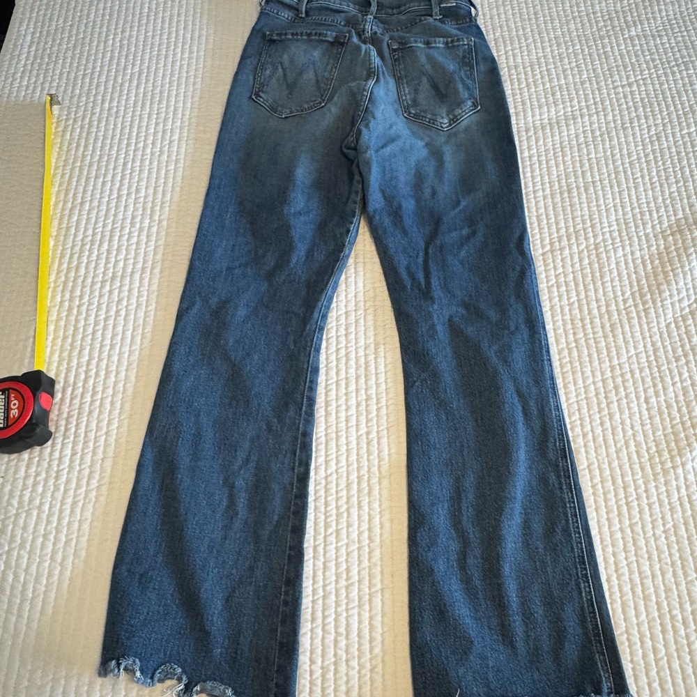 MOTHER Blue Flare & Wide Leg Jeans